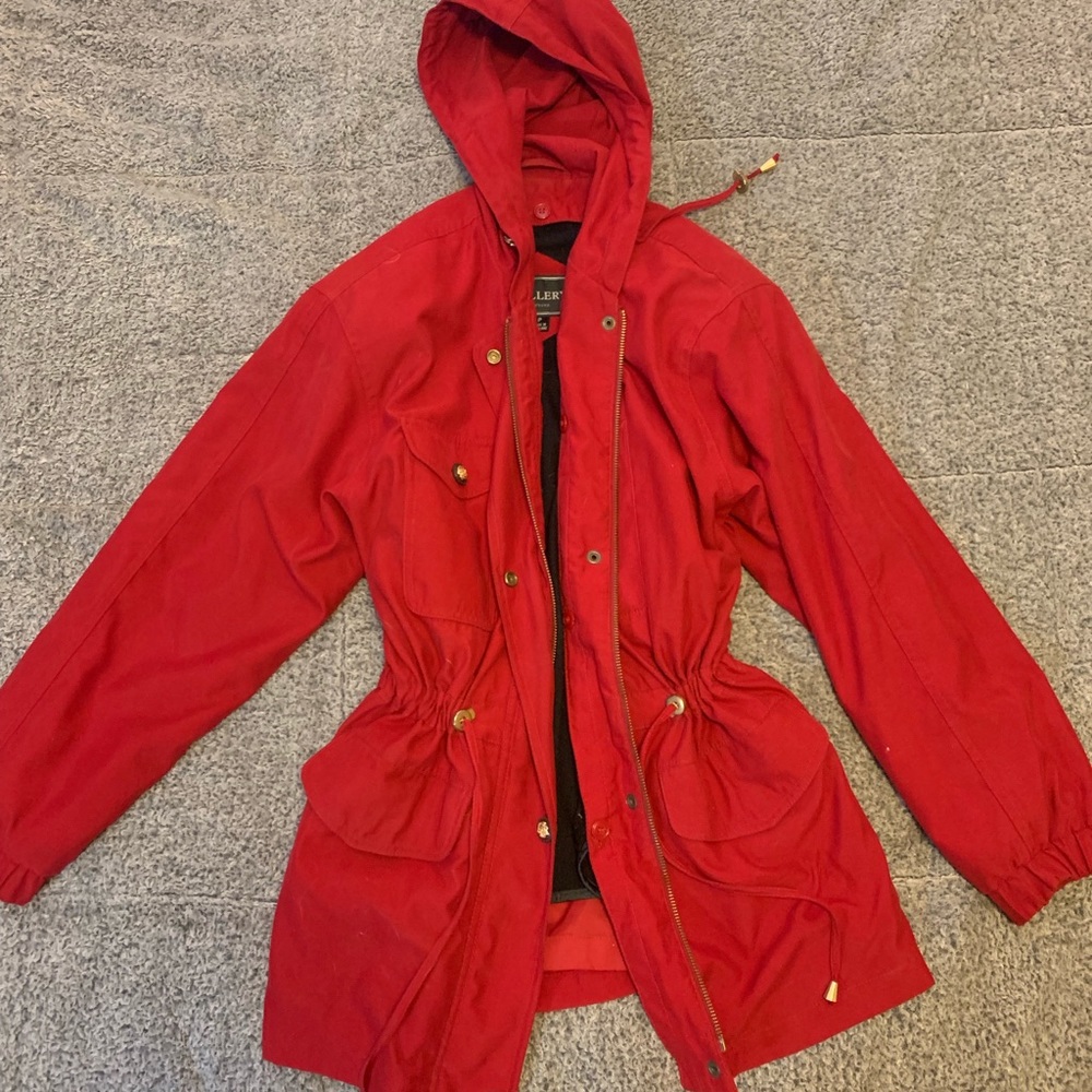 Gallery Petite Red Winter Coat
